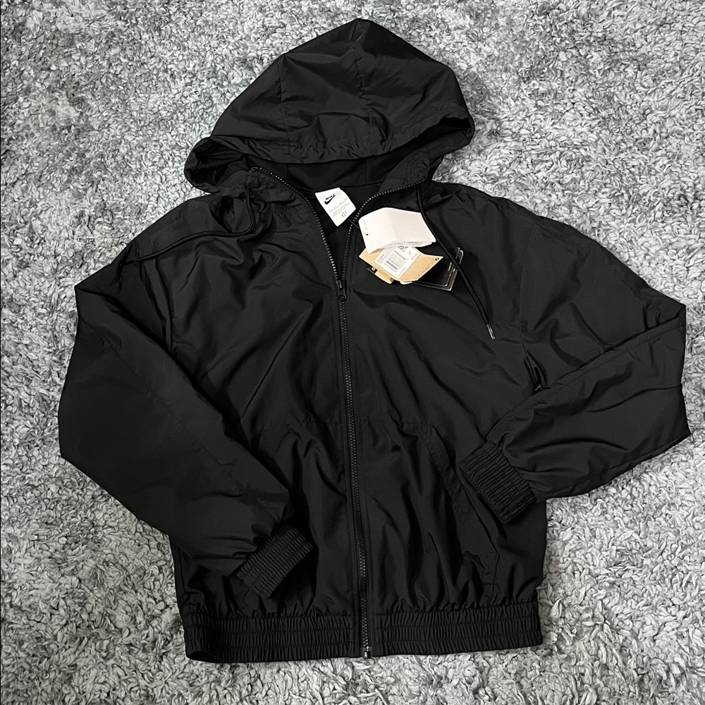 NWT Nike Women's Black Full-Zip Jacket XS